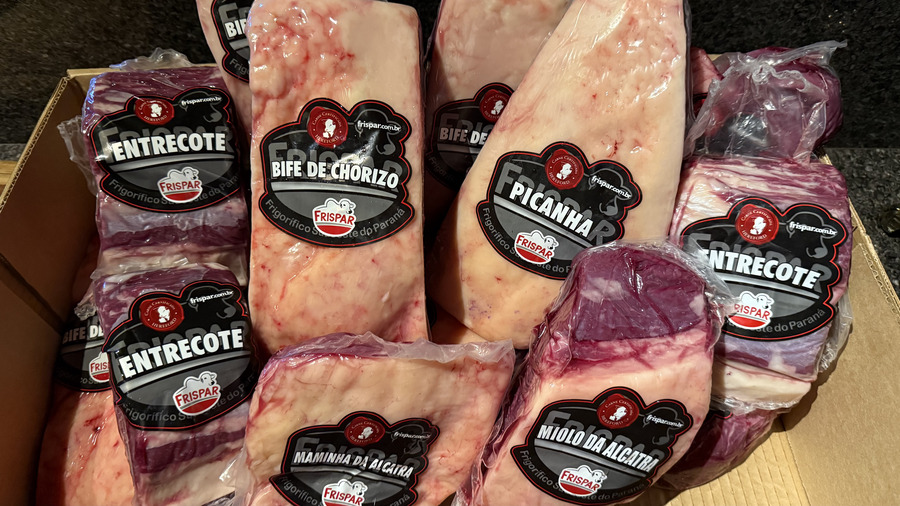 Cortes Frispar embalados a vácuo